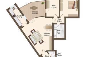 ELVIRA, Harlaching: Designoase im Grünen – 
3-Zimmer-Wohntraum mit Garten, exklusiv saniert – Die vollständige Adresse der Immobilie erhältst du vom Anbieter., 81545 Harlaching, München – Vorschaubild 10