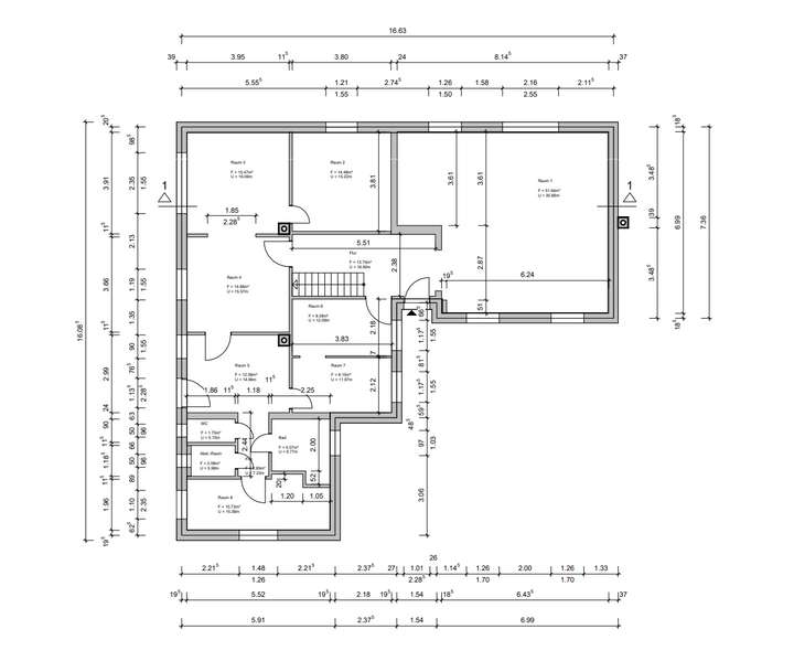 Grundriss Erdgeschoss