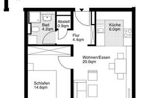 **Attraktive 2-Zimmer-Wohnung** – Auf der Steig 50, 70376 Hallschlag, Stuttgart – Vorschaubild 2
