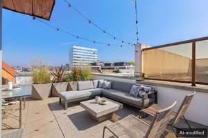 Penthouse-Maisonette mit Panorama-Dachterrasse – 40213 Carlstadt, Düsseldorf – Vorschaubild 2
