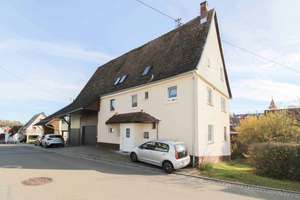 Wohnhaus (2-3 Wohneinheiten) mit großer Scheune (Ausbaupotential) und kleinem Garten – Die vollständige Adresse der Immobilie erhältst du vom Anbieter., 72160 Horb am Neckar – Vorschaubild 1