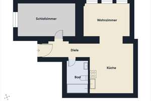 Nördliche Gartenstadt - 2-Zimmer-Wohnung im Souterrain mit Küche – Die vollständige Adresse der Immobilie erhältst du vom Anbieter., 44141 Westfalendamm, Dortmund – Vorschaubild 10