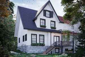 STILVOLLE DOPPELHAUSHÄLFTE IN HISTORISCHER FABRIKANTENVILLA – Stuttgart – Vorschaubild 1