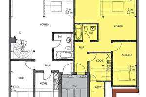 Attraktive, gepflegte 2-Raum-DG-Wohnung in Leipzig - Engelsdorf – Baumeister-Günther-Str. 26, 4319 Engelsdorf, Leipzig – Vorschaubild 15