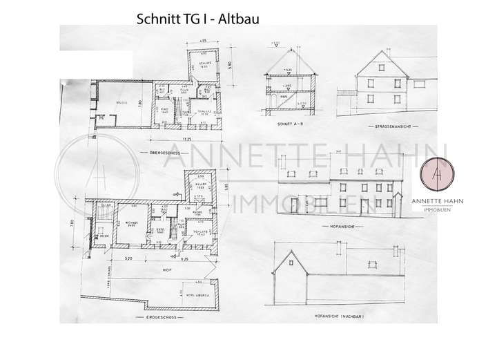 Schnitt TG I Altbau