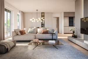 Wohnen über den Dächern von Nymphenburg – exklusives, kleines Neubau-Penthouse – Scherrstraße 6, 80639 Nymphenburg, München – Vorschaubild 13