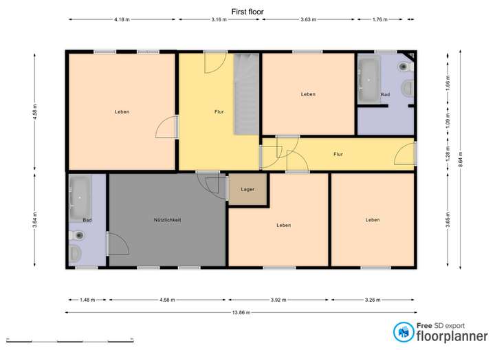 Erdgeschoss Grundriss