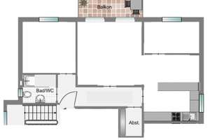 Helle 3.5-Zimmer-Wohnung in Top-Lage Stuttgart-Mitte: kernsaniert & modern ausgestattet – Dobelstr. 16, 70184 Dobel, Stuttgart – Vorschaubild 2