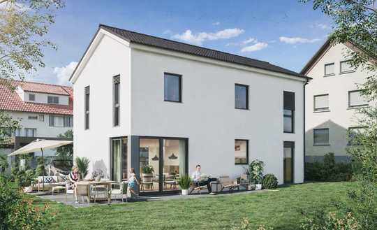 Neubau-Einfamilienhaus an den Feldern in sonniger Südwest-Ausrichtung – schlüsselfertig / Haus 1