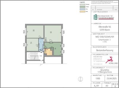 Schöne 3-Zimmer-Wohnung in Fritzlar, Scharnhornstr. 5, 1. OG links