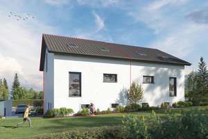 KfW-55 Neubau - Großzügige Doppelhaushälfte mit zwei Bädern!!! – Die vollständige Adresse der Immobilie erhältst du vom Anbieter., 84166 Adlkofen – Vorschaubild 2