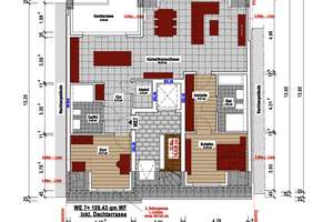 Fast neu in Fischeln: 3-Zimmer DG-Wohnung mit Süd-Terrasse, Aufzug, Erdwärmpume & Fußbodenheizung – Kölner Straße 337, 47807 Fischeln, Krefeld – Vorschaubild 6