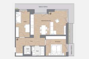 antaris Immobilien GmbH ** Hoch hinaus: Moderne 3-Zimmer-Wohnung mit EBK ** – Die vollständige Adresse der Immobilie erhältst du vom Anbieter., 99084 Altstadt, Erfurt – Vorschaubild 9