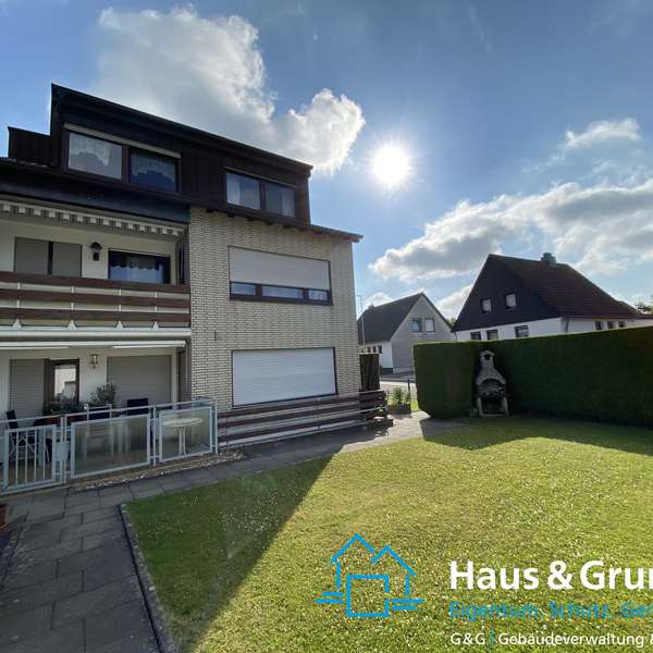 *** 3-Zimmer-Wohnung - sehr gepflegtes Mehrfamilienhaus - Gartennutzung mit Grill - Waldnähe***
