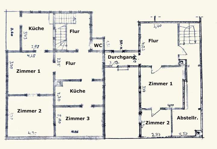 Grundriss 1.Obergeschoss