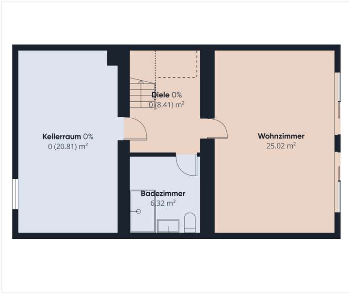 Wohnbeispiel Gartengeschoss