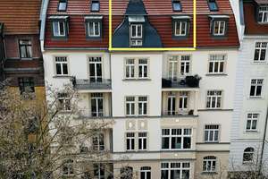 Architektonisches Unikat: Neubaujuwel über Altbau im Vorderen Westen