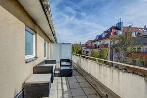 Möbliert: Helle Wohnung mit großer Dachterrasse  – Die vollständige Adresse der Immobilie erhältst du vom Anbieter., 81543 Untergiesing, München – Vorschaubild 10
