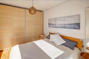 Möbliert:  Helle möblierte 2-Zimmer Wohnung mit Balkon – Die vollständige Adresse der Immobilie erhältst du vom Anbieter., 81371 Sendlinger Feld, München – Vorschaubild 4