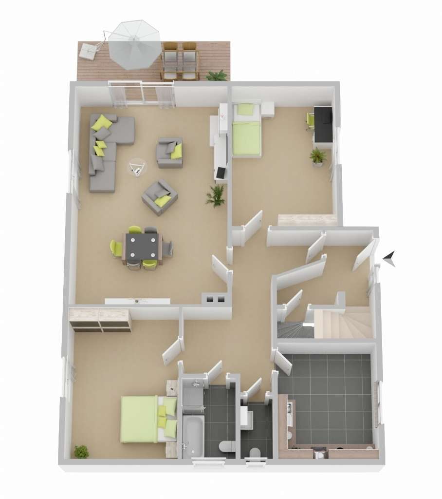 Immobilie in Mittelangeln - Anlageobjekt oder selbst einziehen - Bild 1