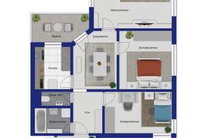 Modernisierte 3,5 Zimmer Wohnung in Regensburg Königswiesen zu verkaufen

 – 93051 Großprüfening-Dechbetten-Königswiesen, Regensburg – Vorschaubild 10