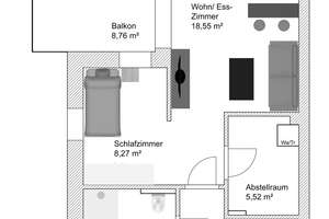 Moderne Wohnung mit Top Ausstattung in toller Lage – Klingenbergstr. 77, 26133 Kreyenbrück, Oldenburg (Oldenburg) – Vorschaubild 8