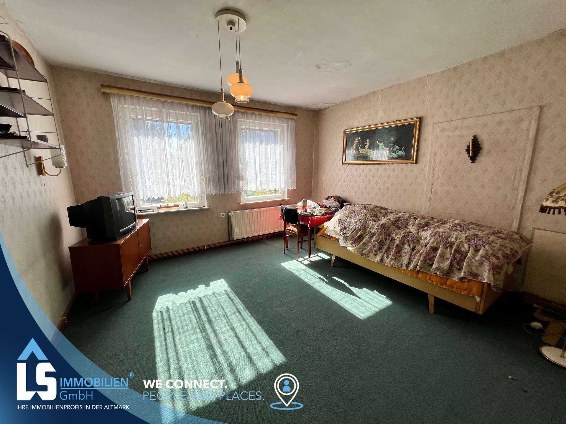 Immobilie in Osterburg (Altmark) - Doppelhaushälfte mit großem Grundstück in Osterburg - Bild 7