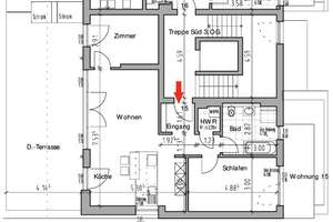 Exklusive Penthousewohnung mit 98 qm und 3 Zimmern – Steimker Promenade 1, 38446 Steimker Berg, Wolfsburg – Vorschaubild 9
