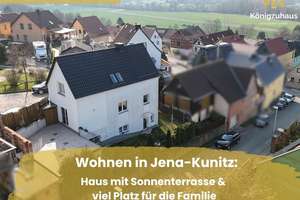 Wohnen in Jena-Kunitz: Haus mit Sonnenterrasse & viel Platz für die Familie