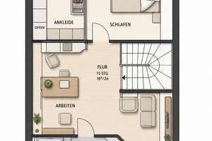 Liebevoll modernisierte Reihenhausvilla in Steinkuhl mit mediterranem Flair – Die vollständige Adresse der Immobilie erhältst du vom Anbieter., 44799 Querenburg, Bochum – Vorschaubild 24