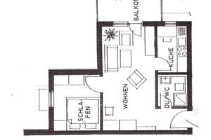 2-Zimmer-Wohnung in 72622 Nürtingen - Zizishausen  zu vermieten