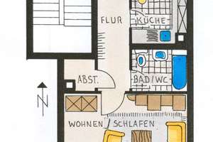 1-Zimmer in Pforzheim – St.-Georgen-Str. 4, 75175 Au, Pforzheim – Vorschaubild 2