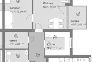Stadtleben trifft Rückzugsort | Ihre sanierte Wohlfühlwohnung mit Balkon in zentralster Lage – Die vollständige Adresse der Immobilie erhältst du vom Anbieter., 9113 Schloßchemnitz, Chemnitz – Vorschaubild 16