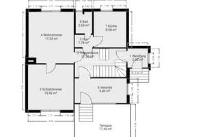 Denkmalgeschütztes Stadthaus in Markkleeberg – Die vollständige Adresse der Immobilie erhältst du vom Anbieter., 4416 Markkleeberg – Vorschaubild 2