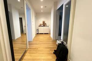Wohnen im Grünen: helle 3 Zimmer + Süd-West-Balkon, kompakter Schnitt, neues Bad, Gäste-WC, Aufzug – Alteburger Straße 294, 50968 Bayenthal, Köln – Vorschaubild 5