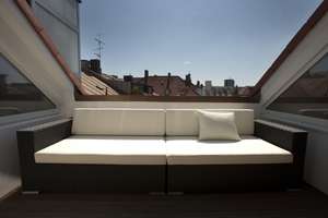 Helles Loft mit Lift direkt in die Wohnung und uneinsehbarer Dachterasse – Die vollständige Adresse der Immobilie erhältst du vom Anbieter., 80636 Sankt Vinzenz, München – Vorschaubild 6