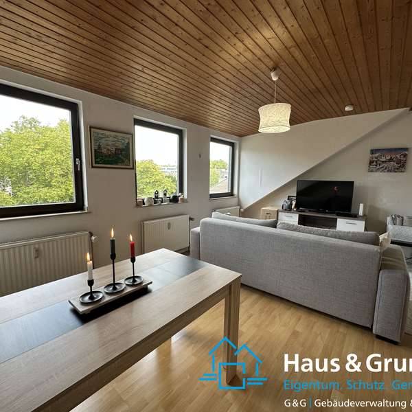 *** charmante 2-Zimmer-Wohnung - mit Balkon - in guter Lage im Pontviertel ***