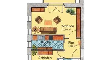 Exklusives WOHNEN am Ebersdorfer Wald - Balkon, Dusche, Wanne & Stellplatz! – Irmtraud-Morgner-Straße 3, 9131 Ebersdorf, Chemnitz – Vorschaubild 3