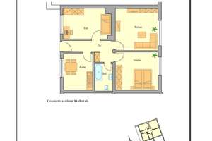 Sanierte 3-Zimmer Wohnung inkl. Einbauküche *WG-geeignet* – Grombühlstr. 21-23, 97080 Grombühl, Würzburg – Vorschaubild 2