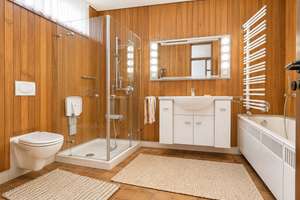Zeitgemäße Technik im Split-Level Bungalow: Schöner Garten und ruhige Lage in Nienberge! Erbpacht – 48161 Nienberge, Münster – Vorschaubild 11