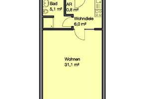 Dachterrasse gemeinschaftl. + franz. Balkon + nähe U-bahn + TG-Stellplatz – Penzstr. 10, 90419 Bielingplatz, Nürnberg – Vorschaubild 9