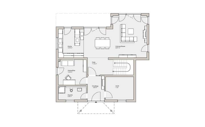 Grundriss Erdgeschoss