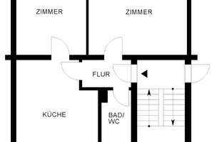 Tolle 2-Zimmer Wohnung in der Stadtmitte // 1.OG. , Links – Goethestr. 4, 38440 Stadtmitte (Ortsteil), Wolfsburg – Vorschaubild 5