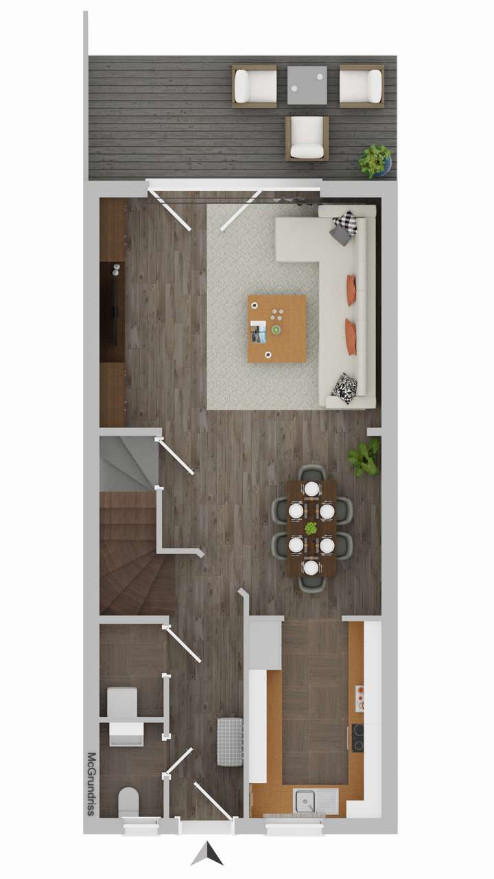 Grundriss, Erdgeschoss