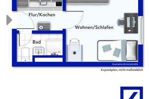 Vermietetes und frisch renoviertes Apartment in beliebter Lage am Weidengraben  – Die vollständige Adresse der Immobilie erhältst du vom Anbieter., 54296 Kürenz, Trier – Vorschaubild 4