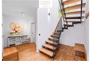 Exklusive 4-Zi-Maisonette-ETW, FBH, Balkon + Loggia, Parkett, Bulthaup Küche, Klima, TG-Stellplatz, – Die vollständige Adresse der Immobilie erhältst du vom Anbieter., 90571 Schwaig bei Nürnberg – Vorschaubild 8