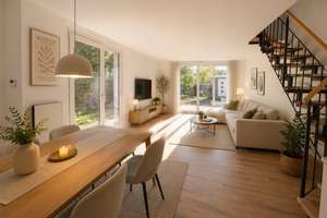 Neubau-ReihenENDhaus mit EBK und Garten inkl. PV-Anlage in Feldrandlage in Darmstadt-Wixhausen – Erzhäuser Straße 36b, 64291 Wixhausen, Darmstadt – Vorschaubild 3