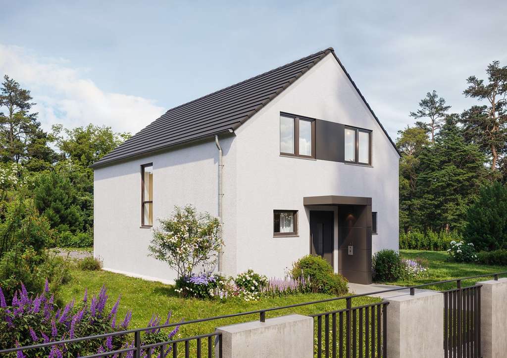 Freistehendes Architektenhaus in massiver Bauweise in Worms-Wiesoppenheim