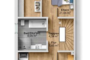 5 schlüsselfertige Reihenhäuser mit ca. 150 m² Wohnfläche – Die vollständige Adresse der Immobilie erhältst du vom Anbieter., 45329 Karnap, Essen – Vorschaubild 20