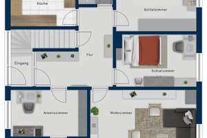 Charmantes Einfamilienhaus mit großem Garten, Keller, Garage & Carport für die Familie! – Die vollständige Adresse der Immobilie erhältst du vom Anbieter., 25551 Hohenlockstedt – Vorschaubild 26